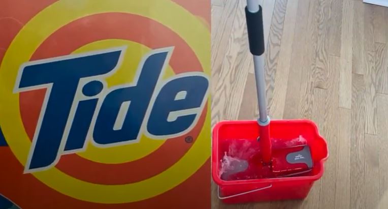 Clean Floor with Tide