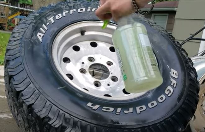 Clean Aluminum Wheels