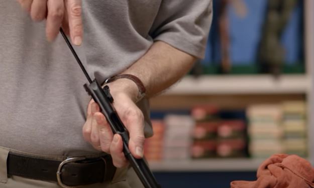 cleaning the Ruger Mark III barrel