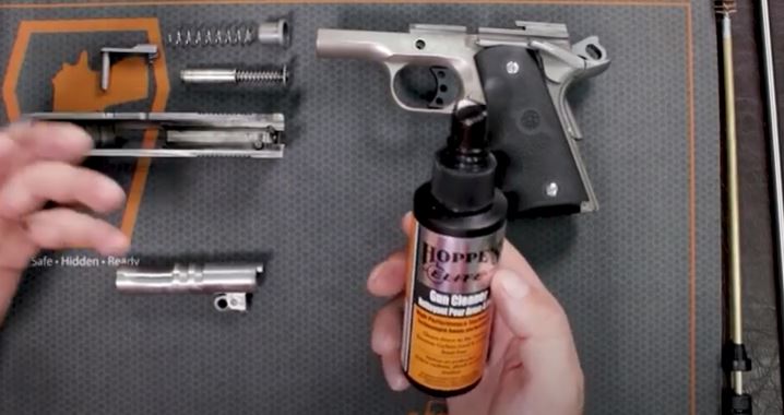 use Suitable Solvent to clean colt