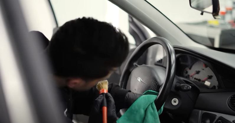 Clean the Steering Wheel