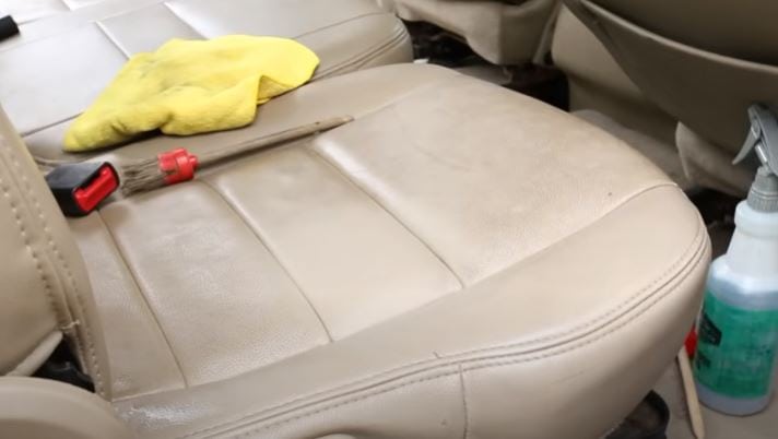 Genuine Leather Seats Cleaning