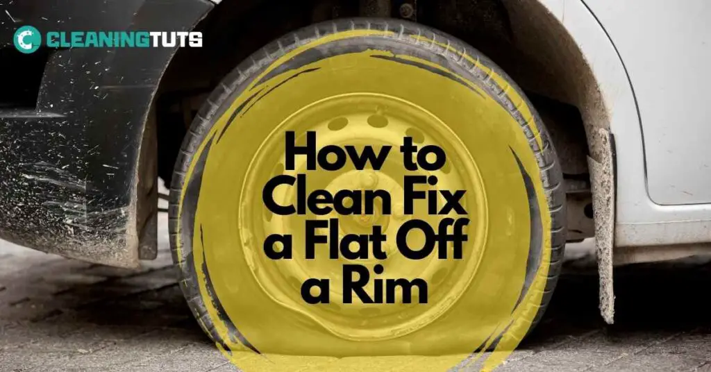 How to Clean Fix a Flat Off a Rim