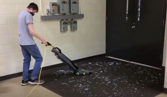 carpet vacuuming