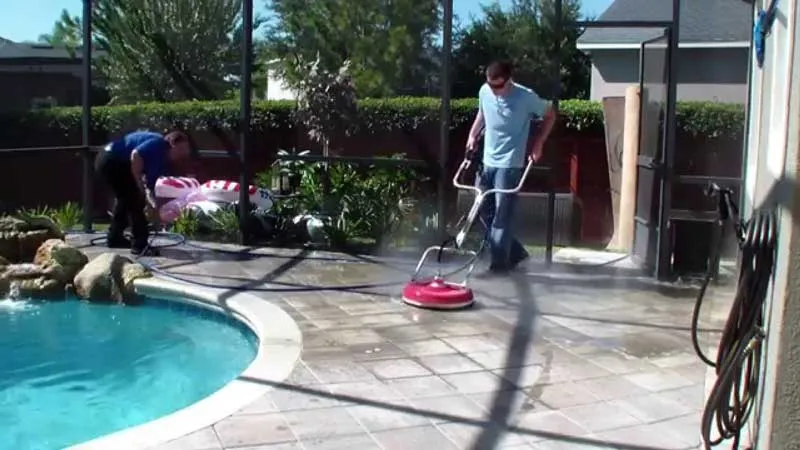 How To Clean Pool Tiles With Vinegar And Pressure Washer