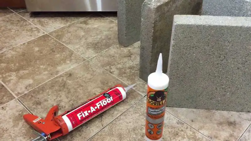 How To Repair Cracked Floor Tile with glue