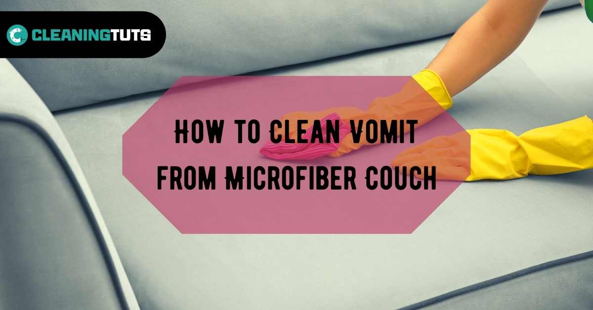 How to Clean Vomit from Microfiber Couch