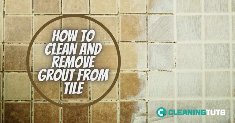 How to Clean and Remove Grout from Tile