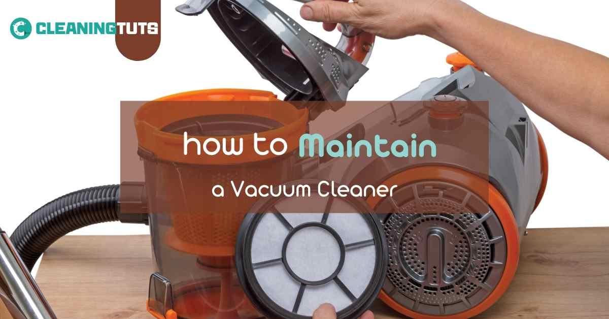 How to Maintain a Vacuum Cleaner