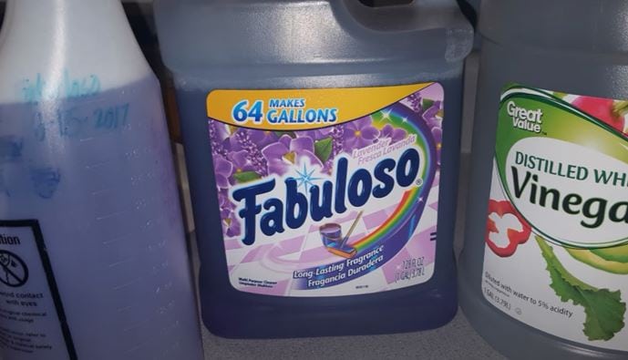 Use Fabuloso on Clothes