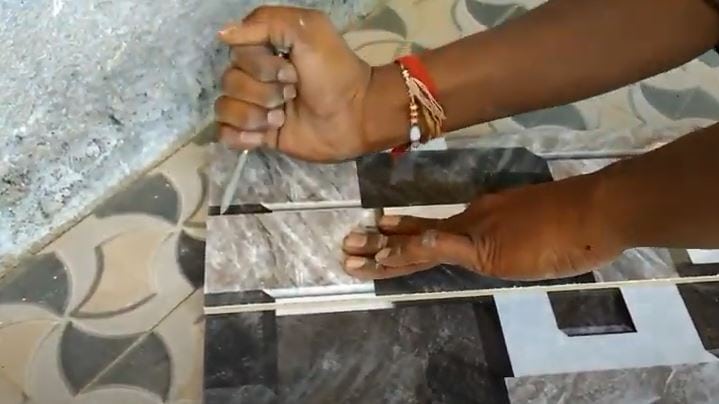 How To Cut Tile Without a Tile Cutter? 3 cut tile with a Carbide-Tipped Pencil