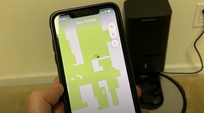 roomba floor plan