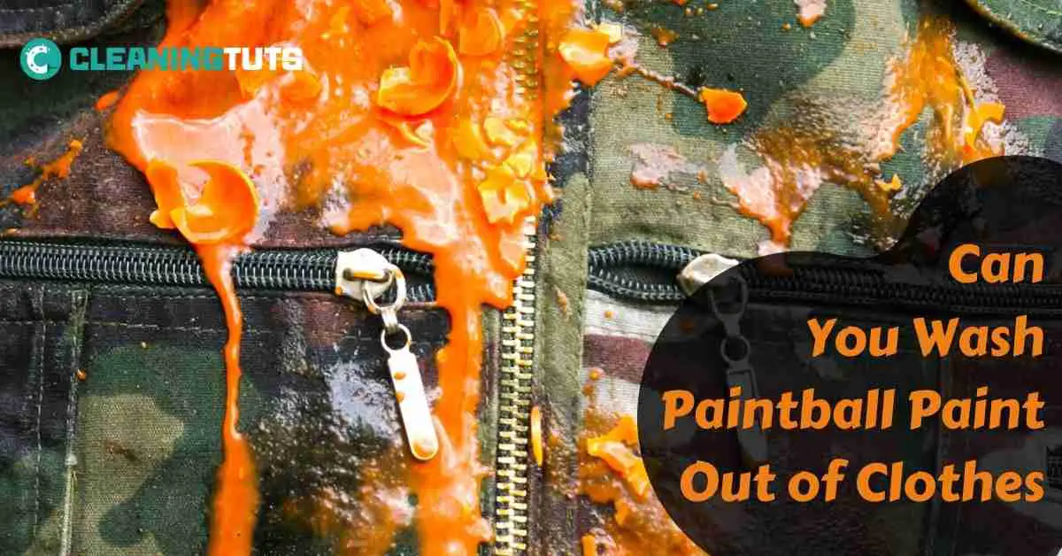 Can You Wash Paintball Paint Out of Clothes