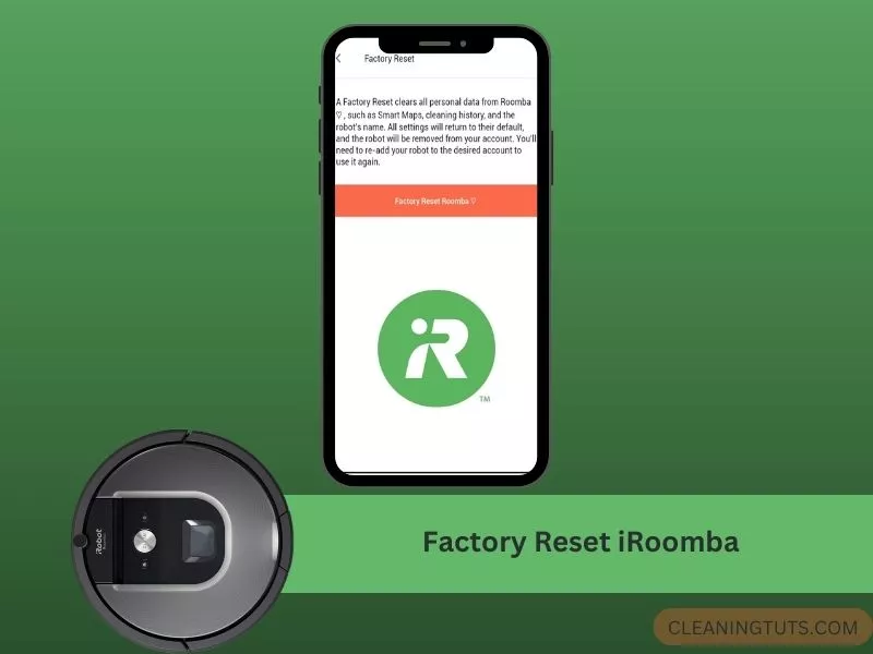 Factory Reset iRobot Roomba