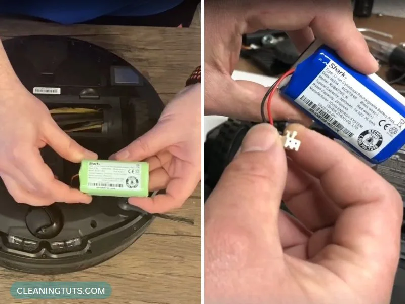 Showing the Different Batteries of Batteries Of Shark IQ Robot Vacuum 700 series and Others