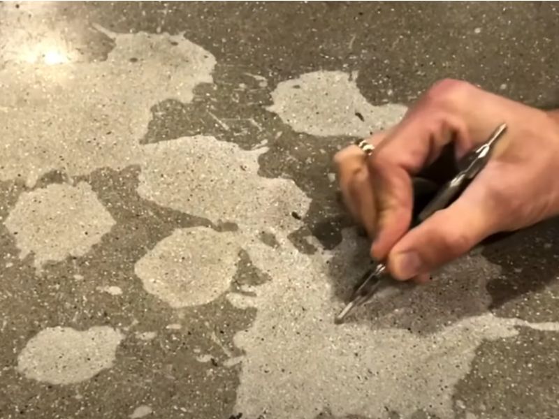 Clean Up Bleach Spills on Concrete Floor