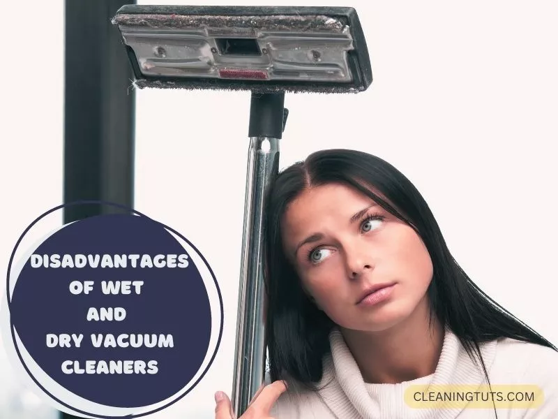 Disadvantages of Wet and Dry Vacuum Cleaners