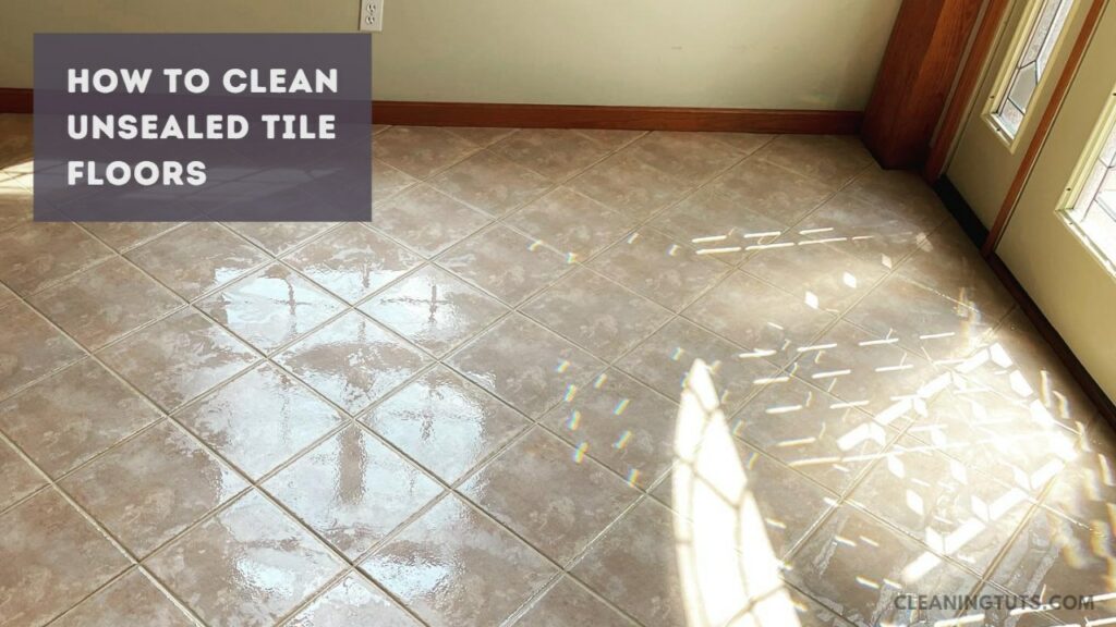How to Clean Ceramic and Porcelain Tile Floors? CleaningTuts