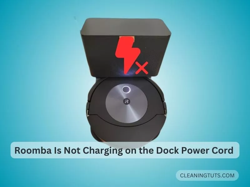 Roomba Is Not Charging on the Dock Power Cord 