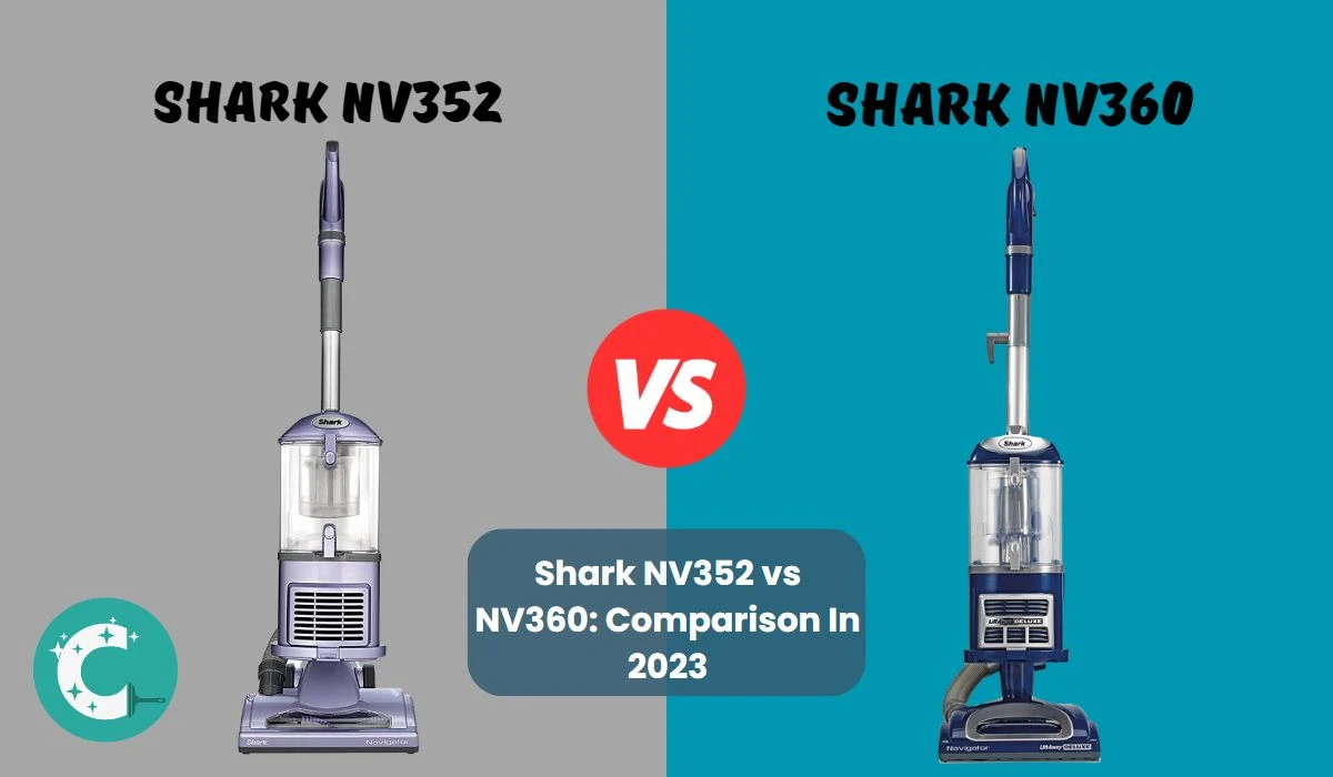 Comparison between vacuum Shark-NV352-vs-NV360