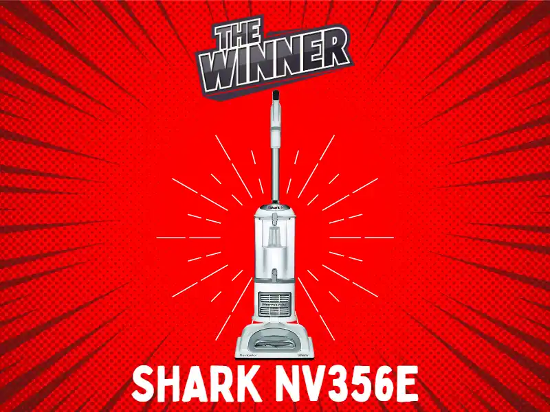 Shark NV356e winner of vacuum battle