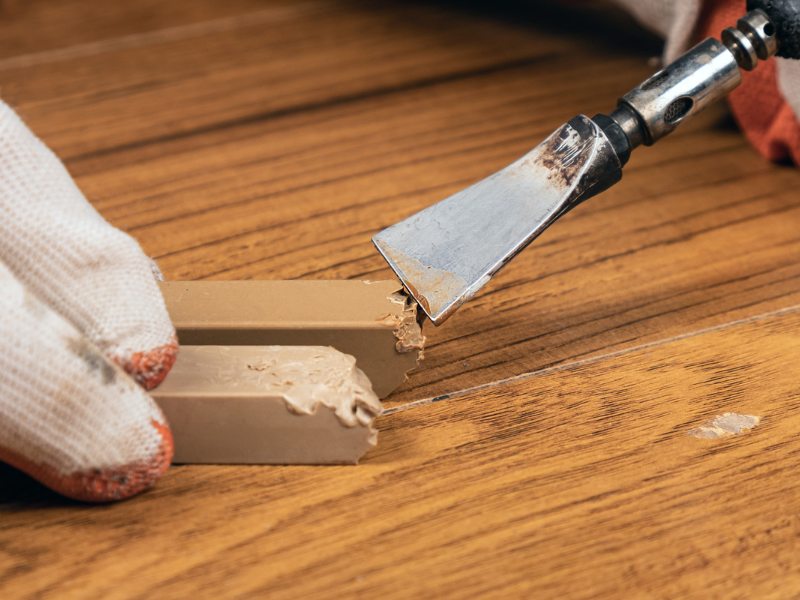 Polish or Wax Your Wooden Flooring