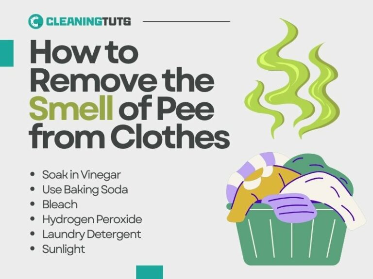 Why Do My Clothes Smell Like Pee After Washing? CleaningTuts